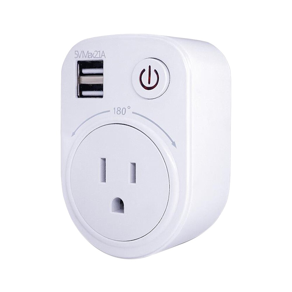 Intelligent USB Countdown Socket Switch Socket Plug Phone Charger