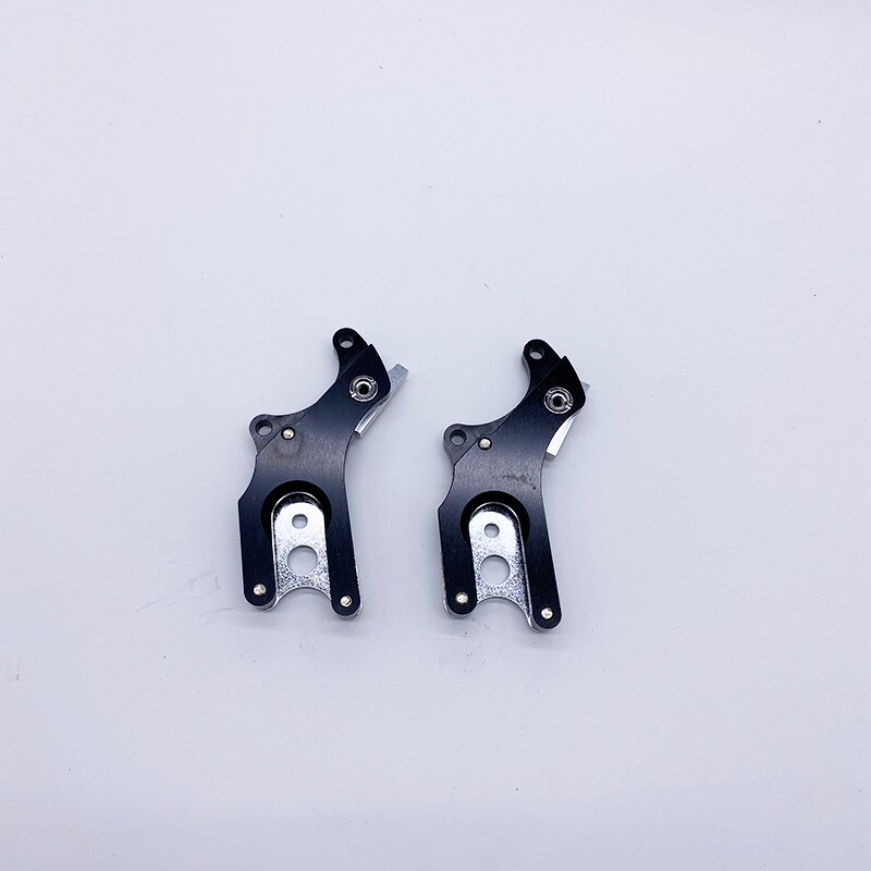 Ingen skivebremse fast sæde landevejscykel skivebremse adapter konverter holdbart stållegering fast sæde