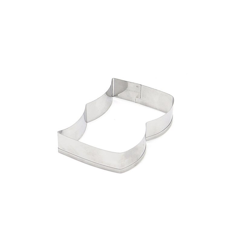 Stainless Steel Book Shaped Cookie Cutter Biscuit Mould Fondant Cake Decoration Accessories Baking Pastry Tools Slicer S7225