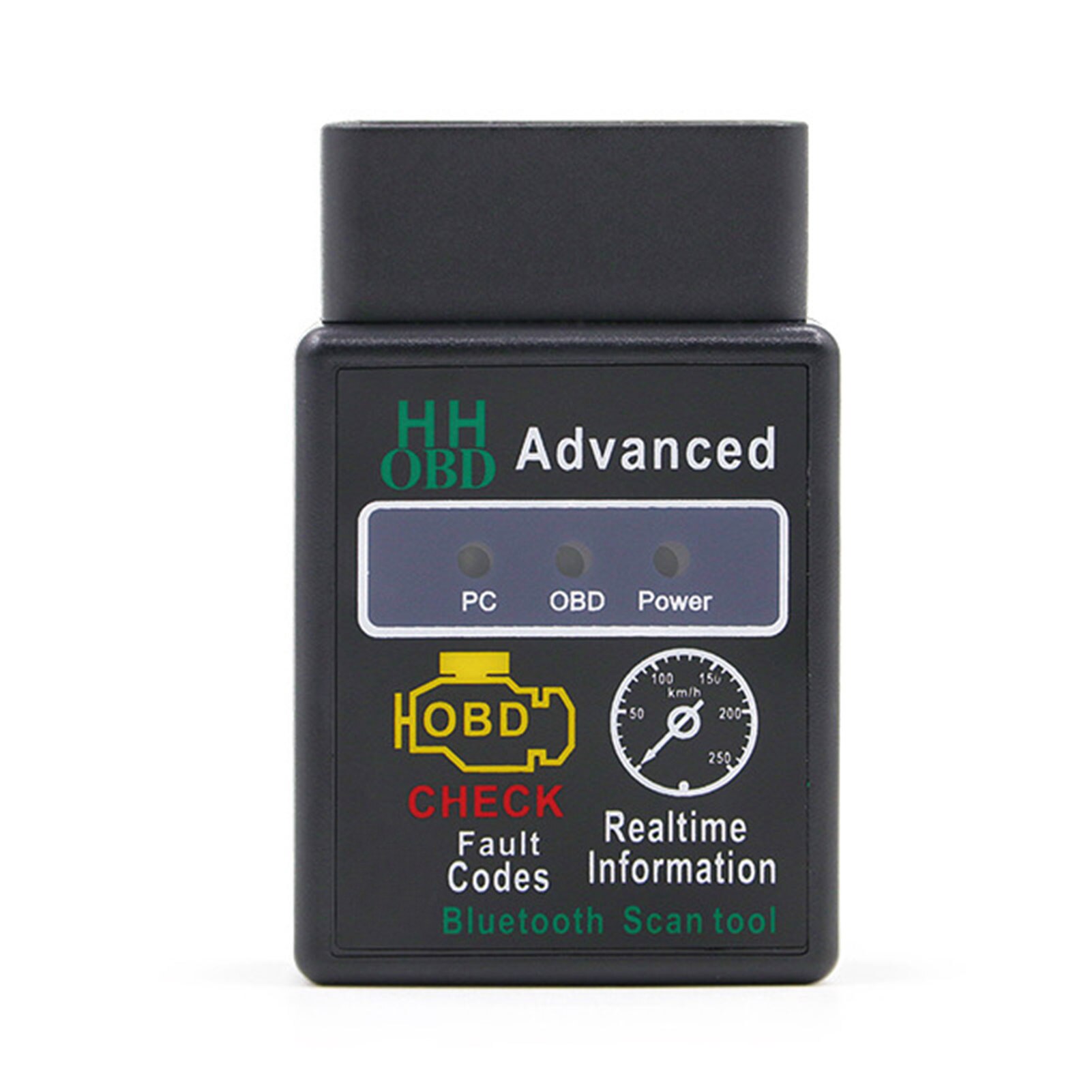 HH OBD ELM327 Bluetooth OBD2 OBDII CAN BUS Check Engine Car Auto Diagnostic Scanner Tool Interface Adapter For Android PC: Default Title