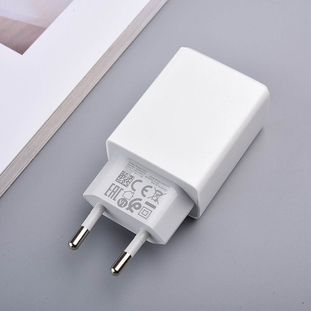 USB C Micro Charge Cable Adapter 2A Data 100CM Line EU Charger For Realme X2 Pro X50m 5 3i OPPO Reno 2 3 Samsung S9 A10 A7 A8S: EU Charger