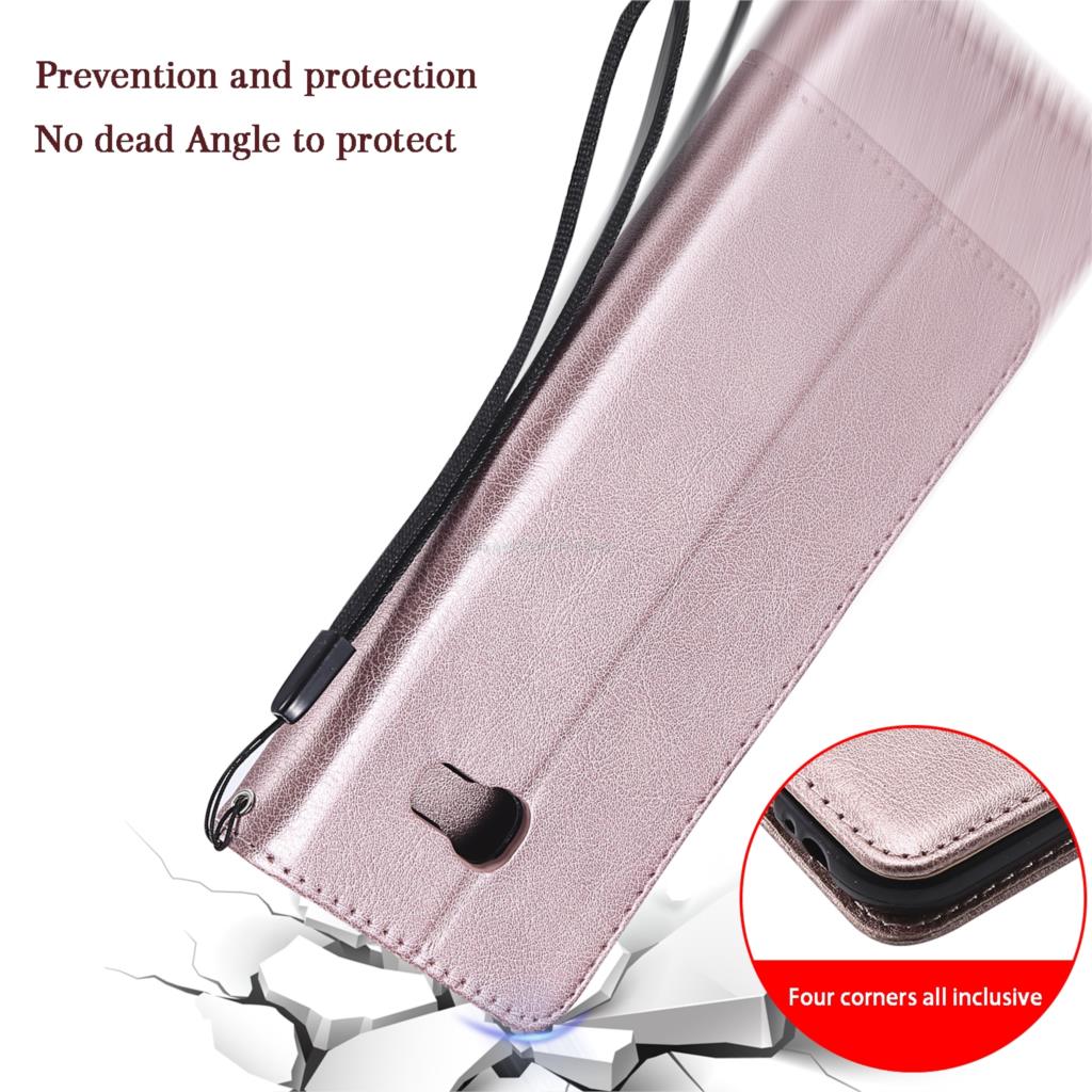Læder pung etui til samsung galaxy  a5 a 520 a520 a520f a520f/ ds sm -a520f flip cover til samsung  a5 3d telefon etuier