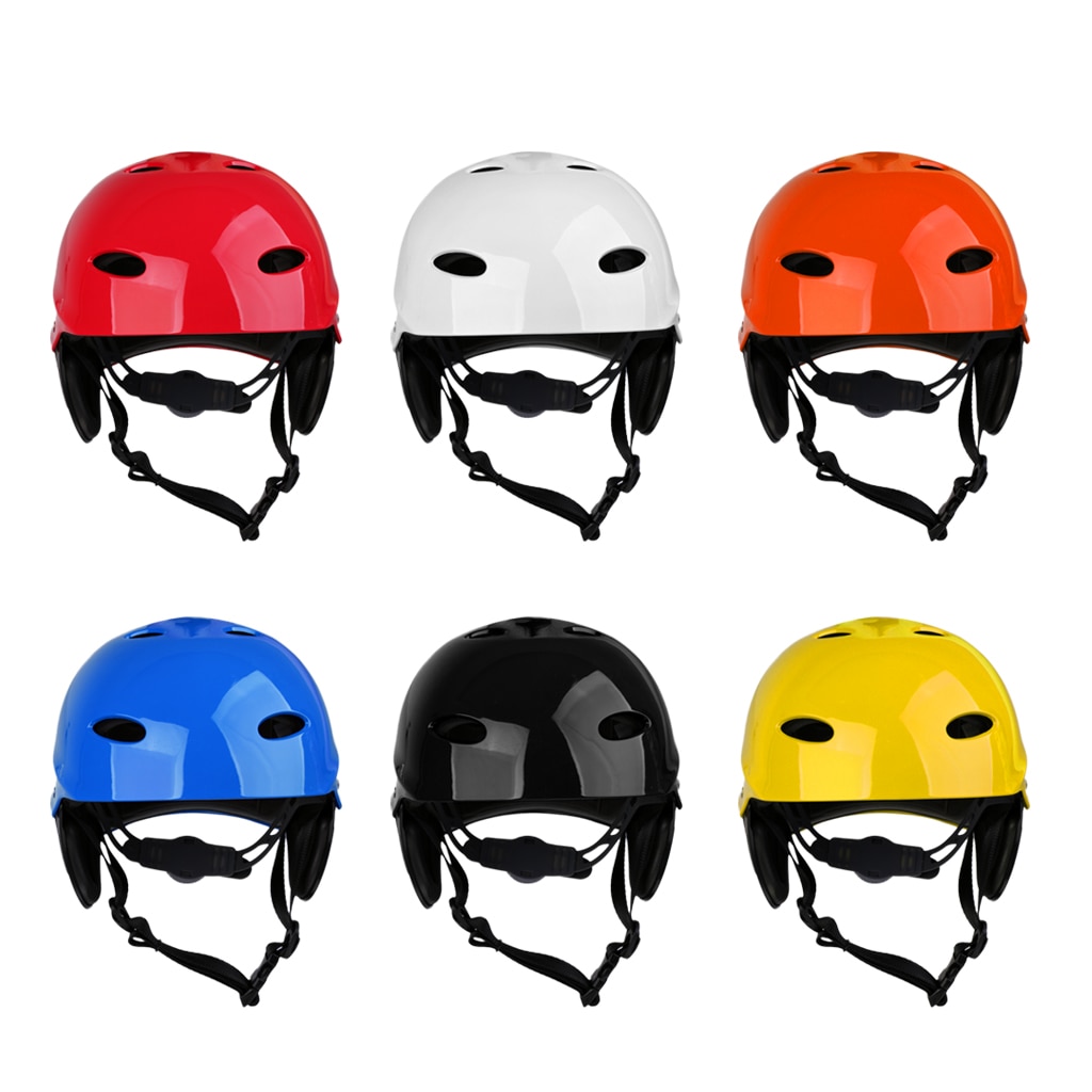 Men Adult Kids Water Sports Safety Helmet Kayak Canoe Skating Bicycle Surf Board Hard Cap Safety Rescue Protective Guard Gear