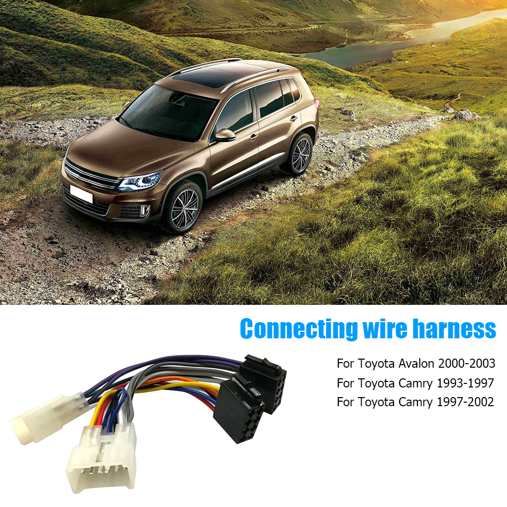 ISO Car Stereo Harness Adapter Wiring Connector for Toyota Camry Corolla