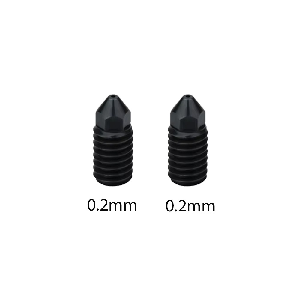 For Bambu Lab A1 Nozzle /A1 Mini Hotend Fast Speed a1 End Brass Heat Sink Hardened steel Nozzle 3D Printer accessories: GRAY