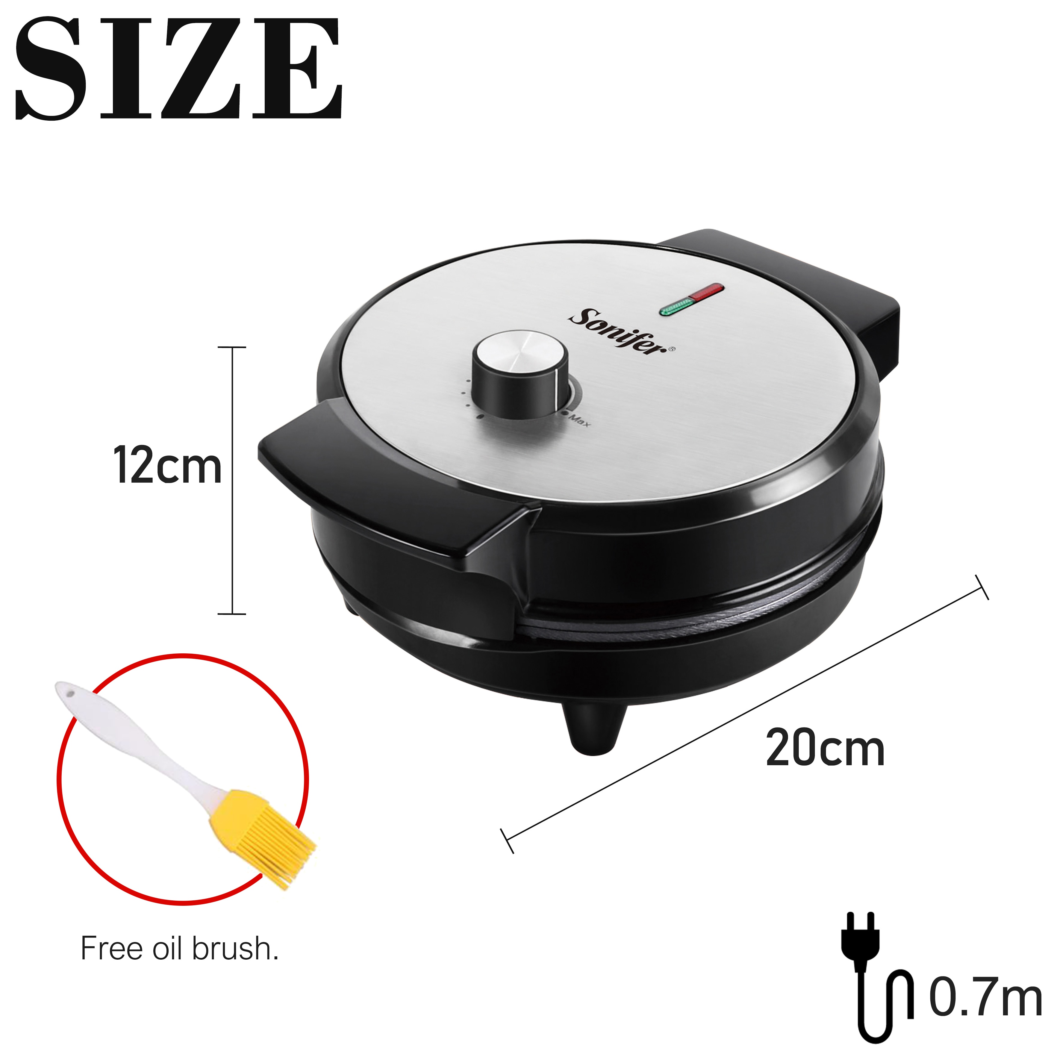 1000W Electric Waffles Maker Sandwich Maker Walnut Cake Maker Waffel Maker Machine Panini Bubble Breakfast Machine 220V Sonifer