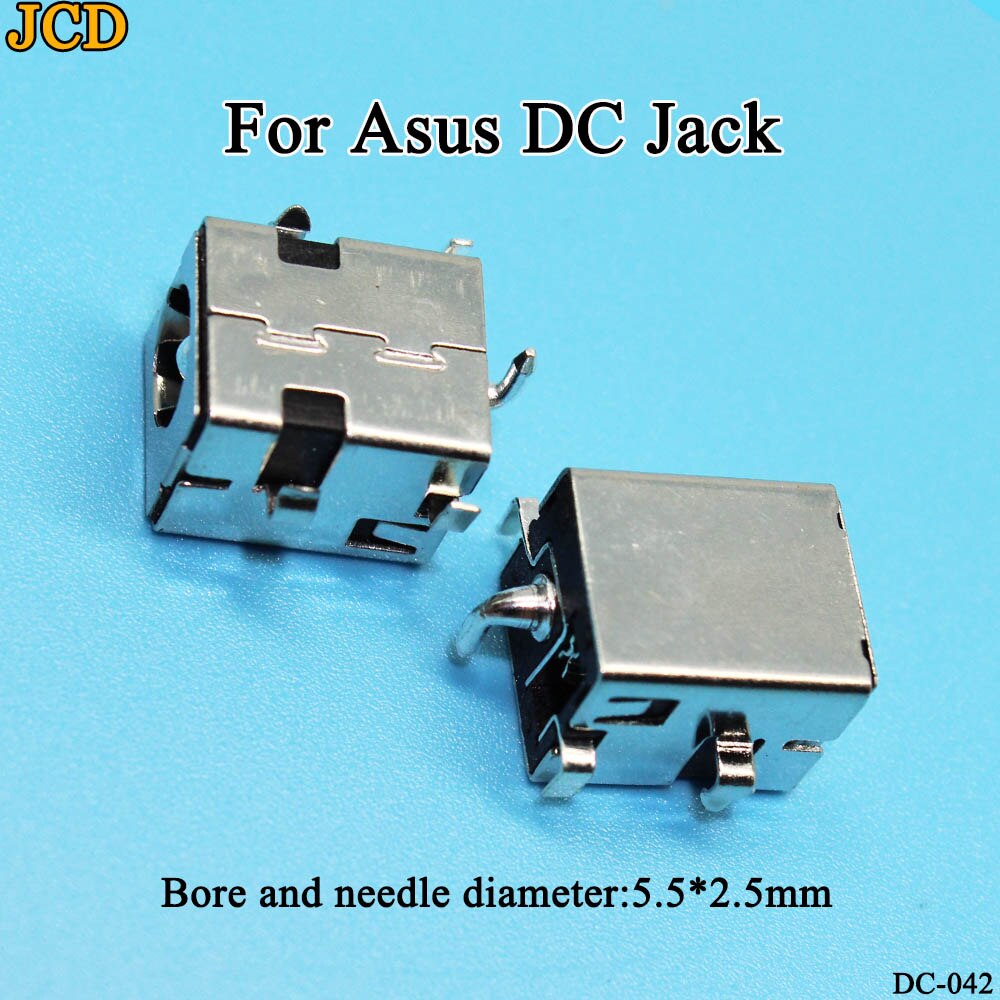 JCD 1pcss/lot 2.5mm DC Power Jack for Asus A52 A53 K52 K53 X52 X53 X54 X55 X43 X42 U52 U30 U47 U50 Laptop charging socket