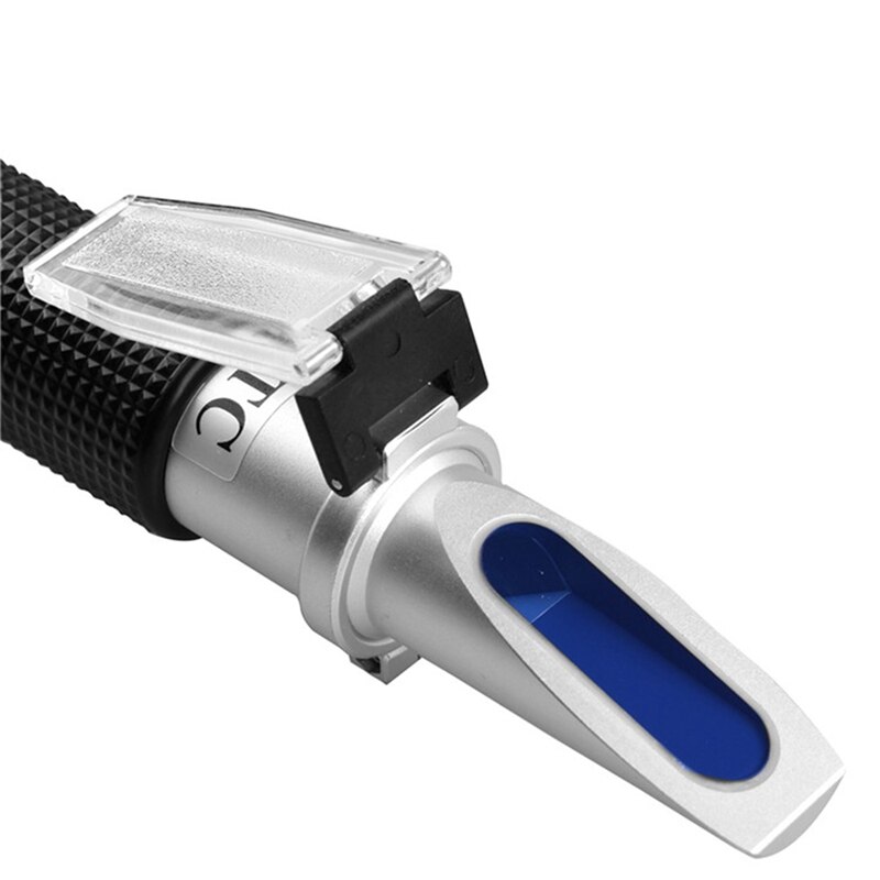 Refractometer 0~100% Salt Sea ATC Hand-Held meter Tool Salinity Tester automatically adjusts For Water Marine Aquarium