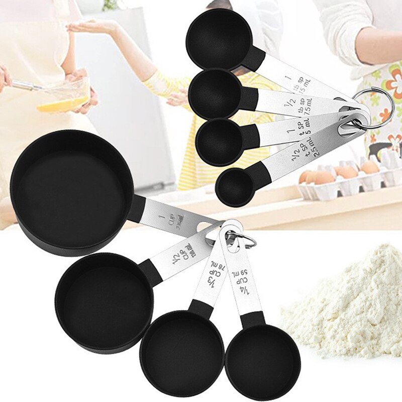5pcs/Set Style Measuring Spoon Sugar Cake Baking Spoon Kitchen Baking Measuring Tools Kitchen Accessories