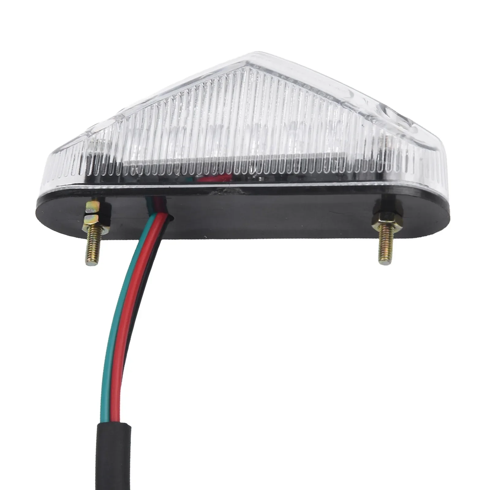 Car 26Cm White Red Black Motorcycle Motorbike Headlight Taillight Rear Stopping Light Indicadores DRL Para Motos De Cross
