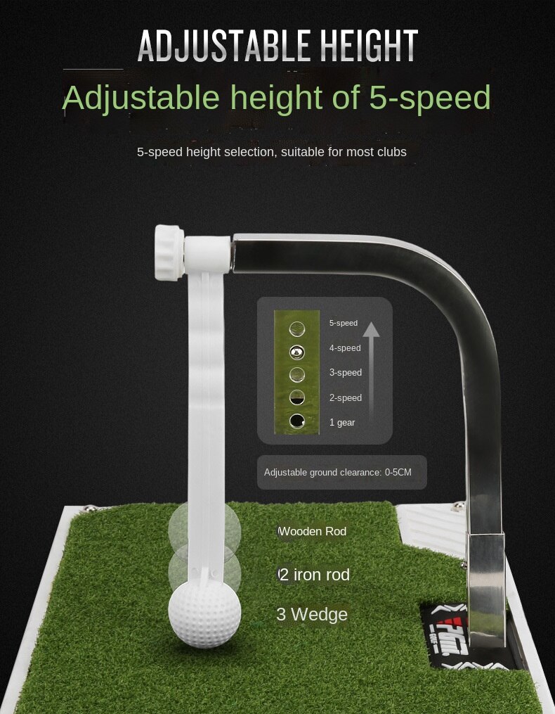 PGM golf swing putter 360 degree rotating golf practice putter pad golf putter trainer beginner trainer