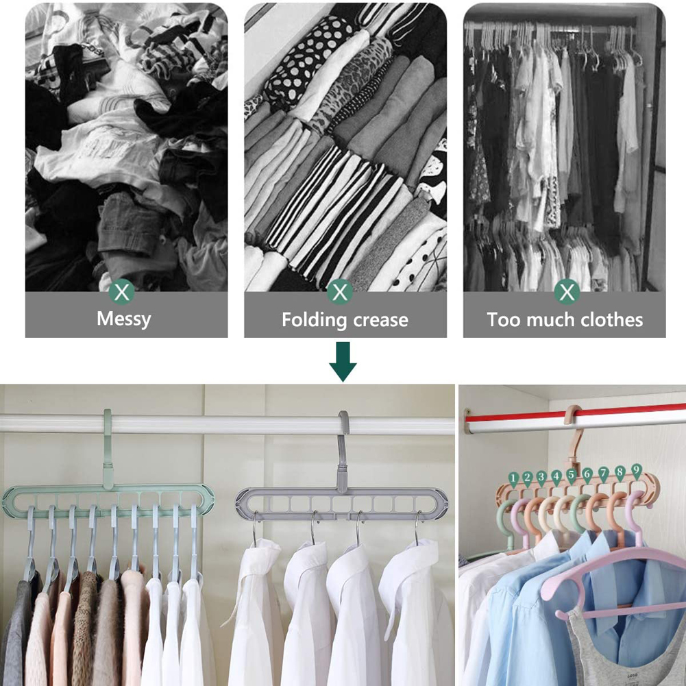 5-in-1 magische Hosenständer-Kleiderbügel für den Haushalt, Edelstahl, zusammenklappbar, Hosenständer, Krawattenaufhänger, Regale, Schrank, Konvertierung, Organizer