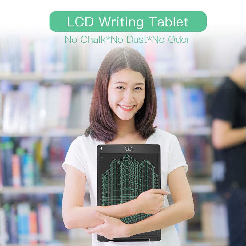 Drawing tablet 12 inch LCD writing board electronic Handwriting pad thin message Graphics sketch board kids LCD screen