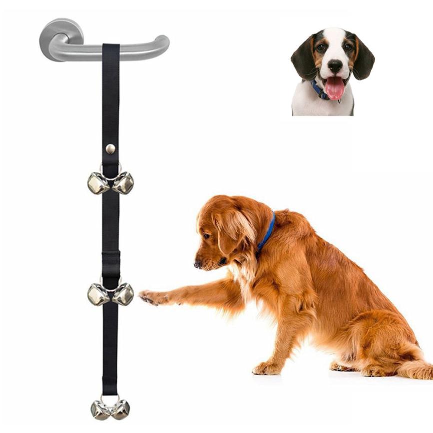 Rvs Hond Deurbellen voor Hond Training En Inbraak Clicker Deurbel 2JU30