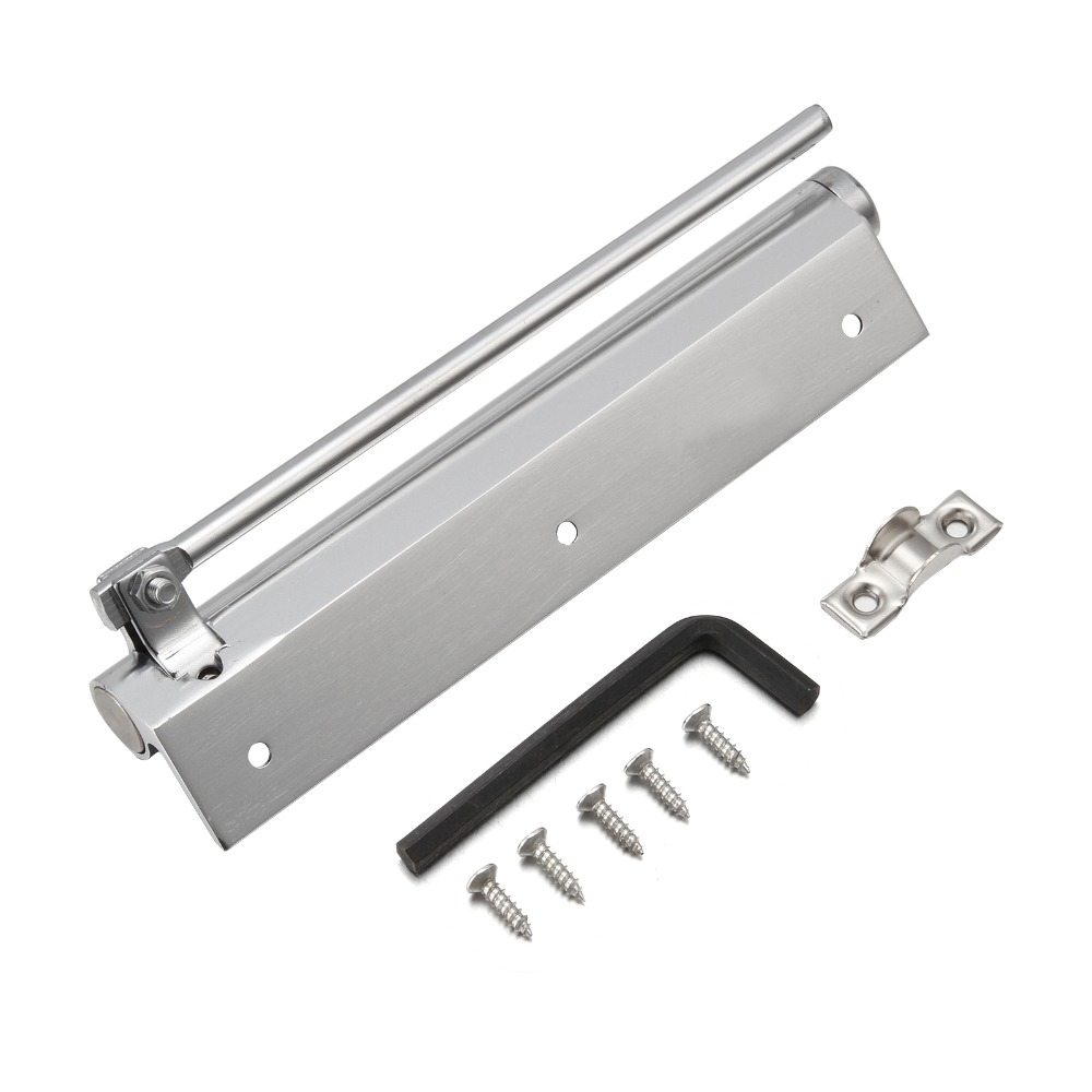 Aluminum alloy Adjustable Surface Mounted Auto Closing Door Closer Fire Rated Door Hardware Durable LS-32