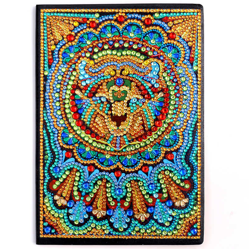 5D DIY Diamant Malerei Notizbücher Spezielle bilden Neuheiten Tagebuch Buch Diamant Stickerei A5 Mosaik Malerei Dekor: bi ji ben-20