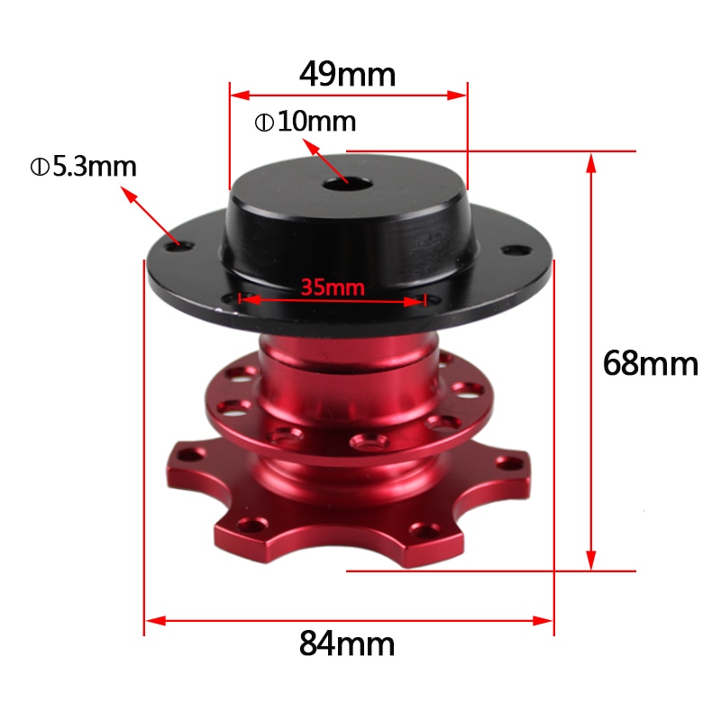 Rastp ratt snabbkoppling snap off nav adapter ratt nav boss kit rs -qr001