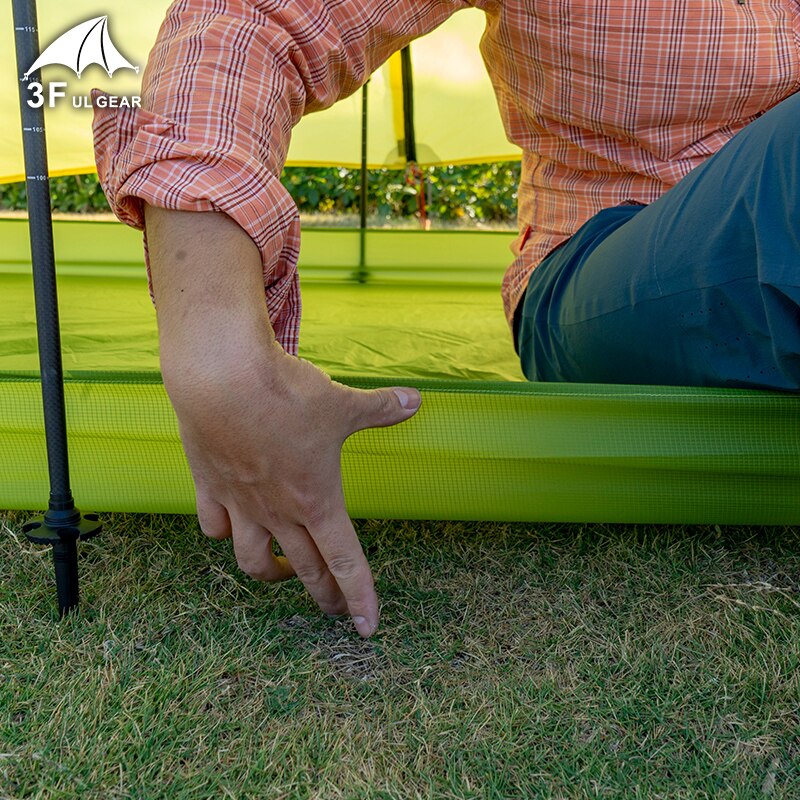 3F Ul Gear 12000Mm Waterdichte 15D Nylon 210T Polyester Tent Vloer Saver Footprint Grondzeil Bad Outdoor Picknick mat