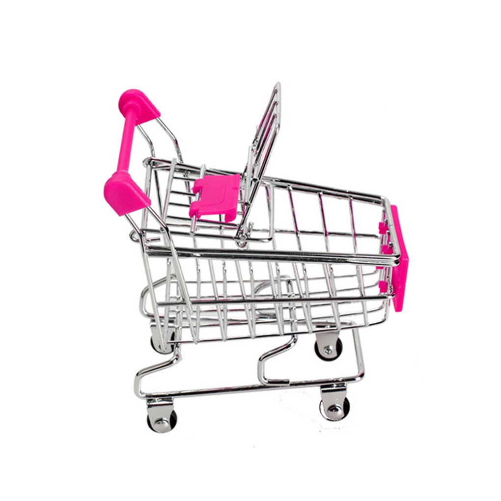Caddie de supermarché pliable pour enfant, jouets de supermarché, de supermarché, de stockage, Mini caddie de courses: 2