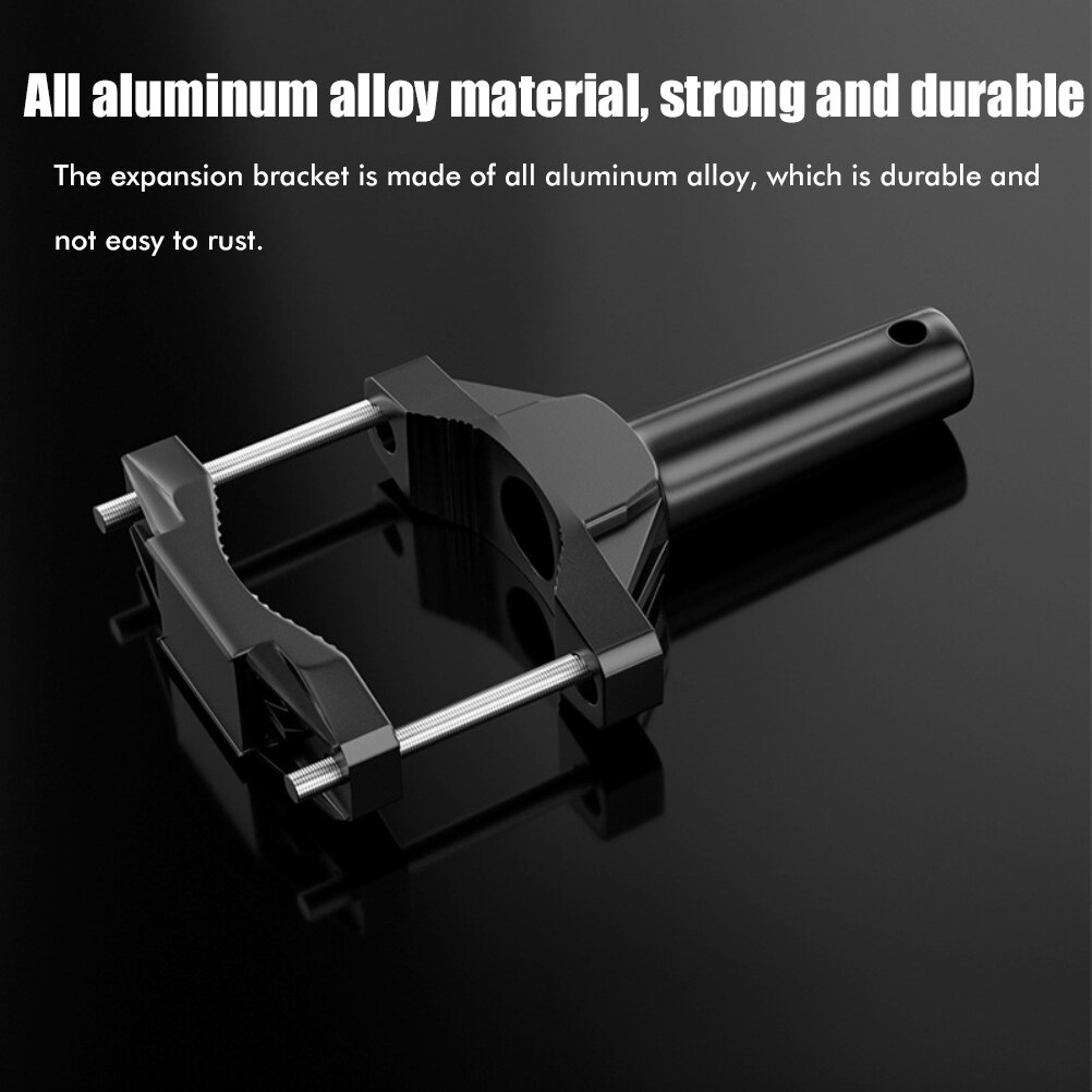 Universal Motorcycle Bumper Mount Bracket Motorcycle Headlight Mount Brackets Wearable Fixed Bracket Extension Bracket