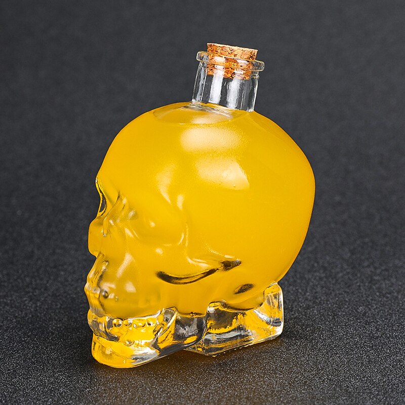 400ml Glass Spray Bitter Dropper Bottle Scrub skull bitter bottle of bitter medicine dropper BITTER BOTTLE WINE BOTTLE