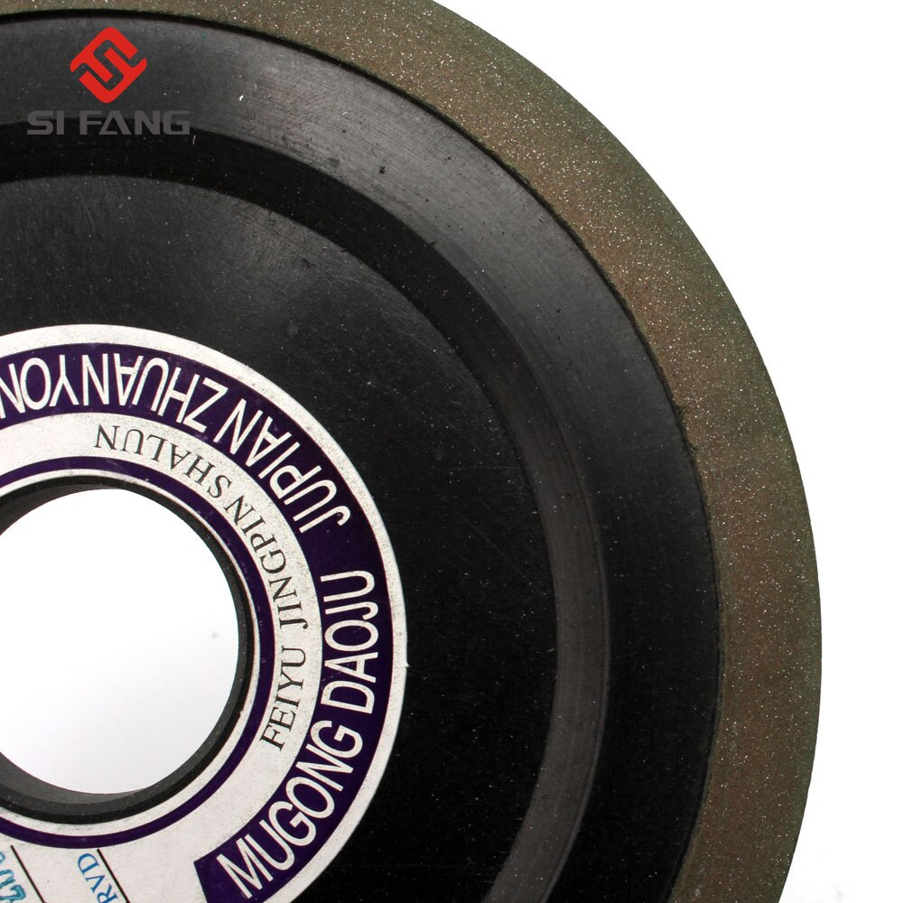 6" 150mm Tapered Diamond Grinding Wheel to Grind Carbide Hard Steel Alloy saw blade abrasive disc abrasion wheel 200 Grit 100%