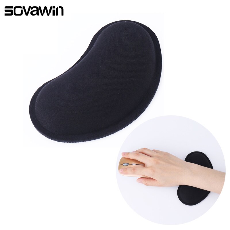 Bauen-in Weichen Schwamm Maus Pad Ergonomische Anti-Schleudern matt Hand Handgelenk Spielen Gesunde Mousepad für Spiel PC Computer Laptop