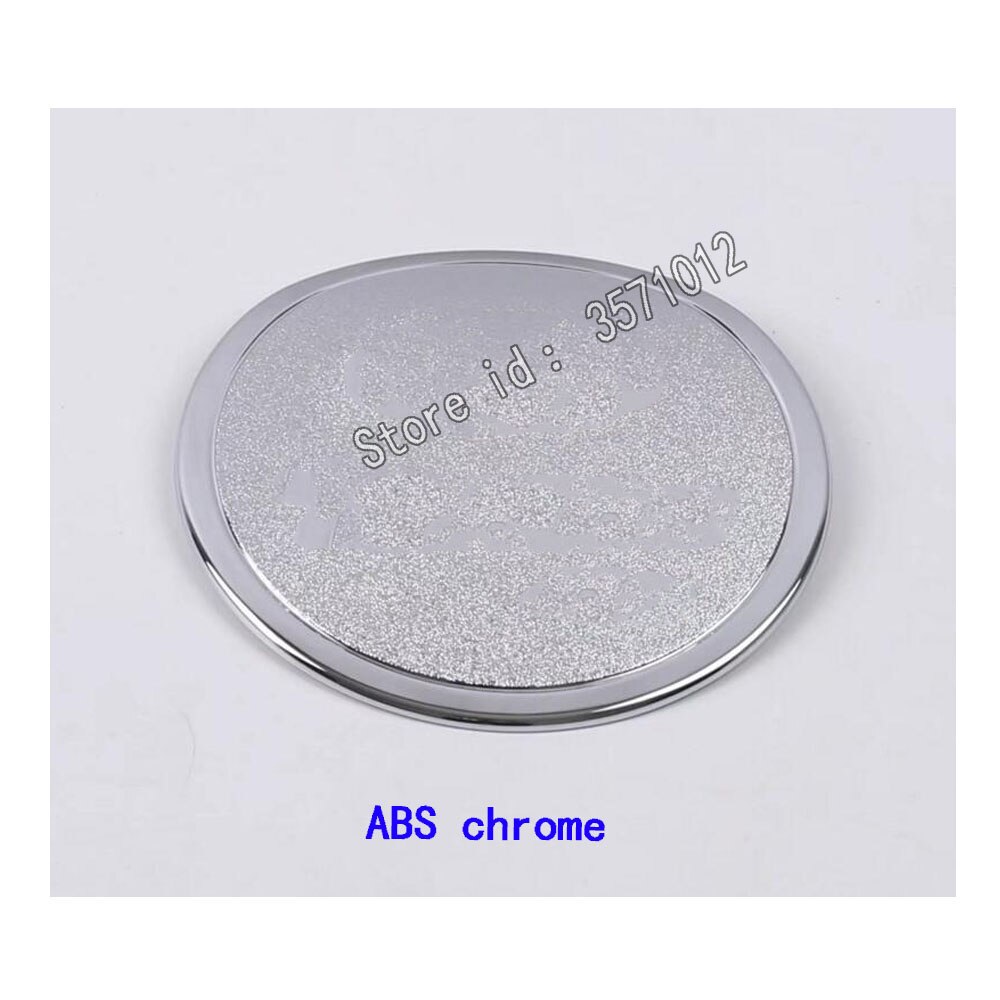 Cubierta de tanque de Gas/combustible/aceite, pegatina ABS cromada/acero inoxidable, piezas de coche, 1 ud. Para Hyundai Tucson: ABS Chrome