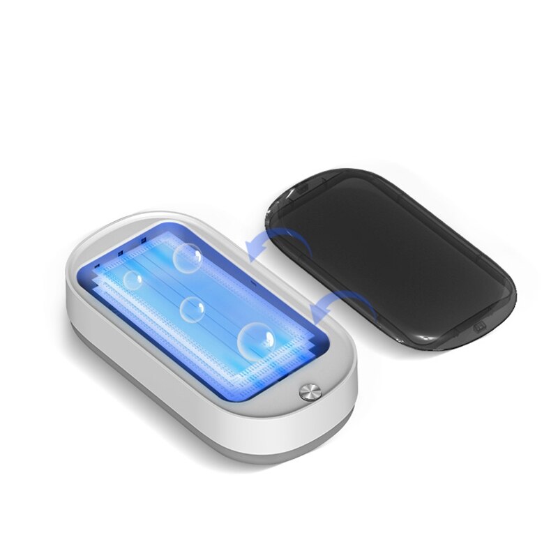 UV Disinfection Box, Portable Large Uv Disinfection Box with Ozone Sanitizing, Phone Masks Uv Disinfection Box