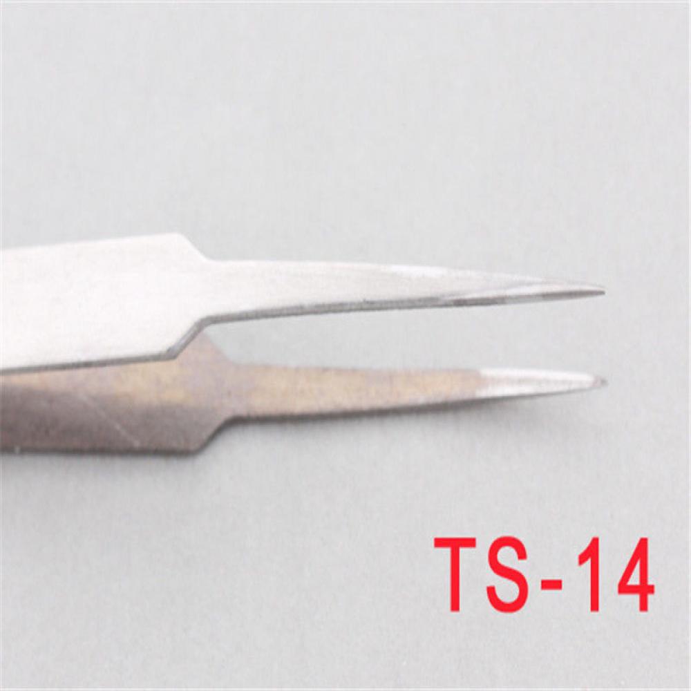 Anti-Static Stainless Steel Tweezer Set Maintenance Repair Tool Kit Anti Static Model Making Tool Hand Tool Set 6 pcs: 5