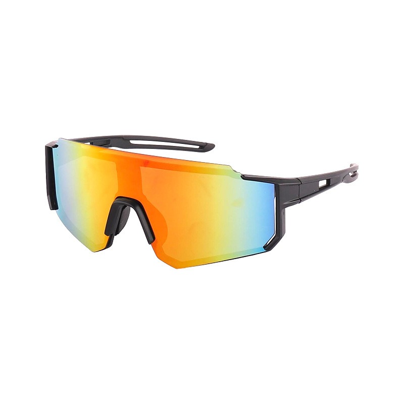 Cycling Glasses Outdoor Sports Sunglasses for Men and Women UV400 Shades: Coffee