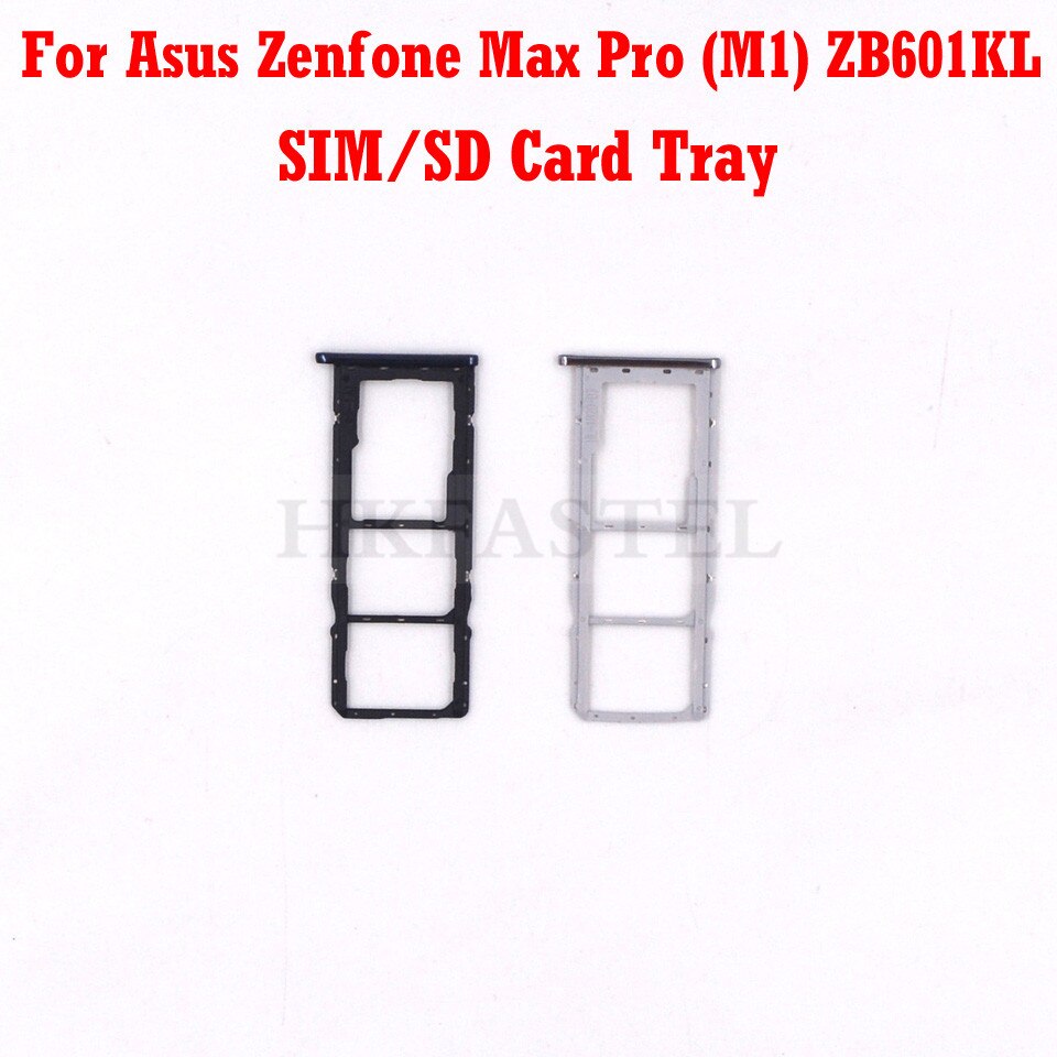 Novo original zb631kl habitação para asus zenfone max pro (m2) zb631kl voltar bateria porta capa sim cartão sd bandeja botão de volume de energia