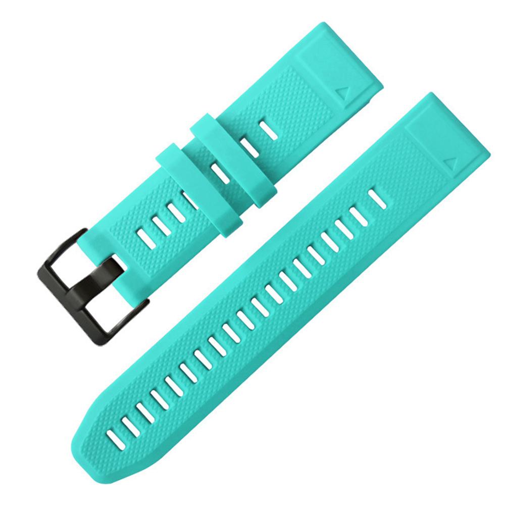 Fenix 5 Fitness Sport Band Siliconen Band Serie 22Mm Fenix 5 Horloge Band Sport Strap Vervanging Band Armband: Mint Green