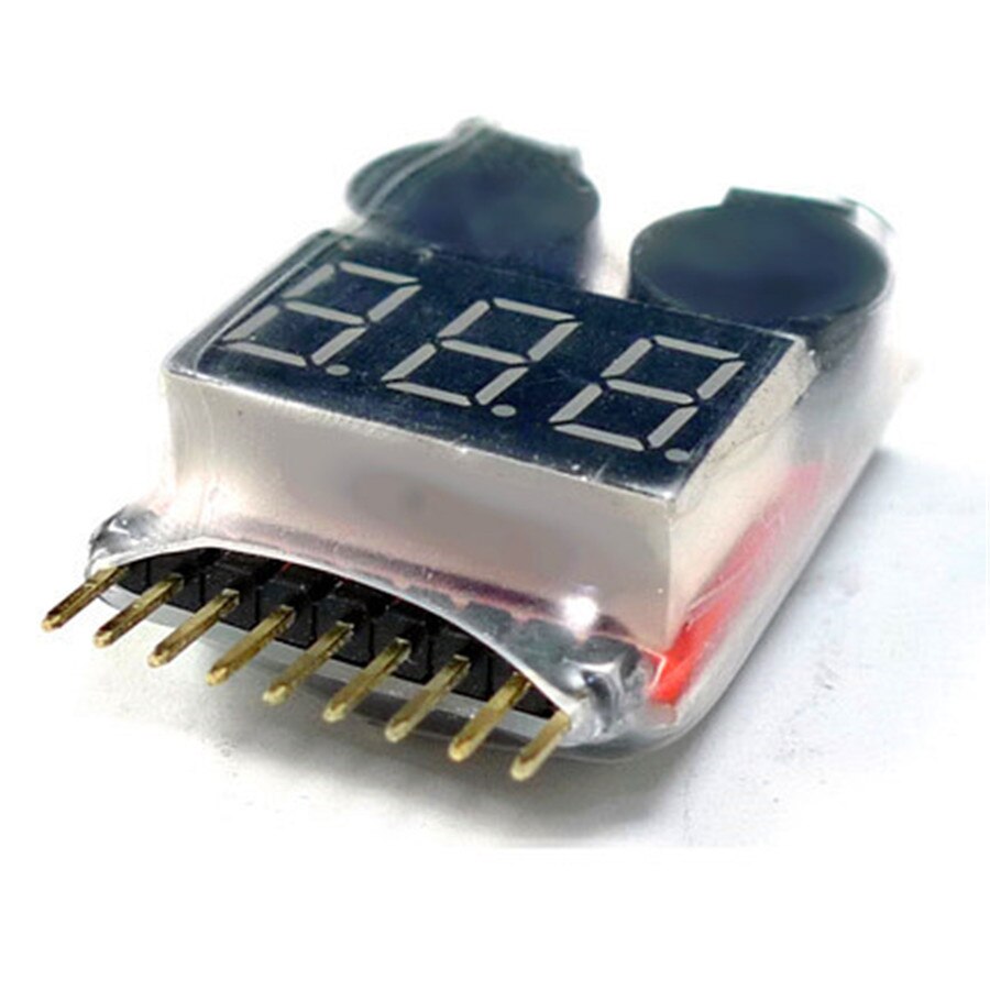 Model Vliegtuig lithium batterij Power LED display hoge decibel voltage elektrische Digitale display BB ring low voltage buzzer alarm