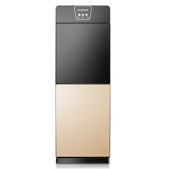 720W Moderne Neue Wasser Dispenser Vertikale Office Home Eis Warme Energie Doppel Tür Gehärtetem Glas