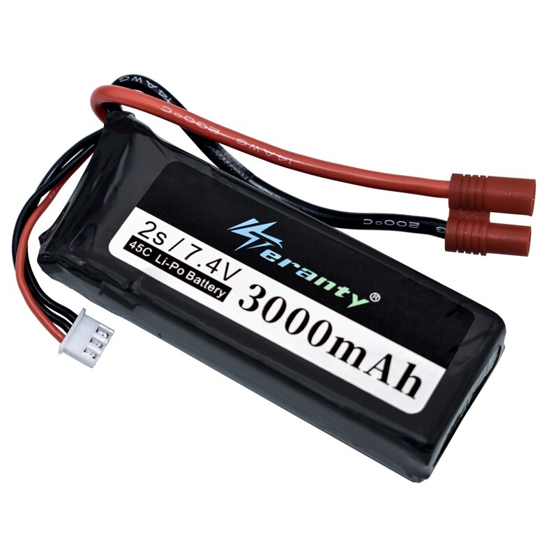 1Pcs Upgrade X8W x8c X8G X8HC X8HW X8HG HQ899 7.4 V 3000mAh Lipo Battery For RC Quadcopter Spare Parts VS 7.4V 2500mah Battery