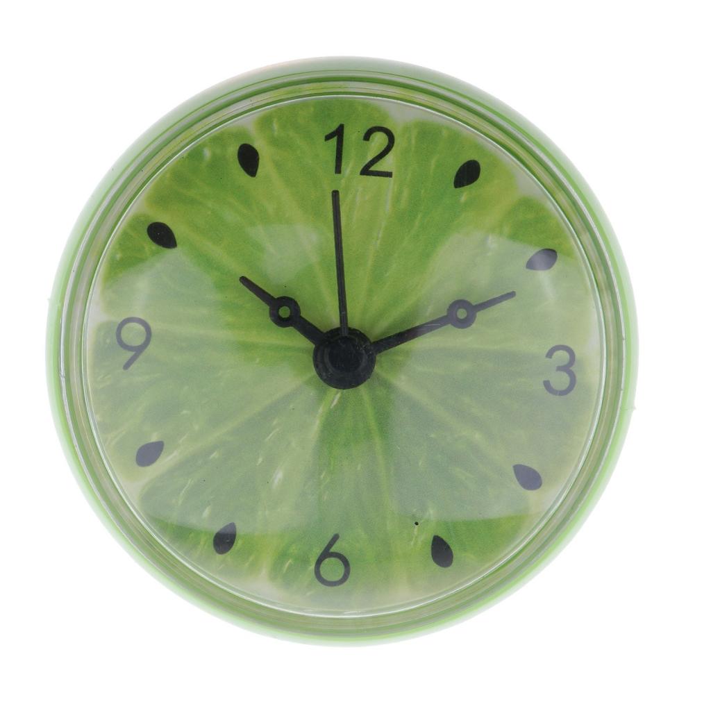 Mini horloge de douche étanche, ventouse, alarme de salle de bains, minuterie