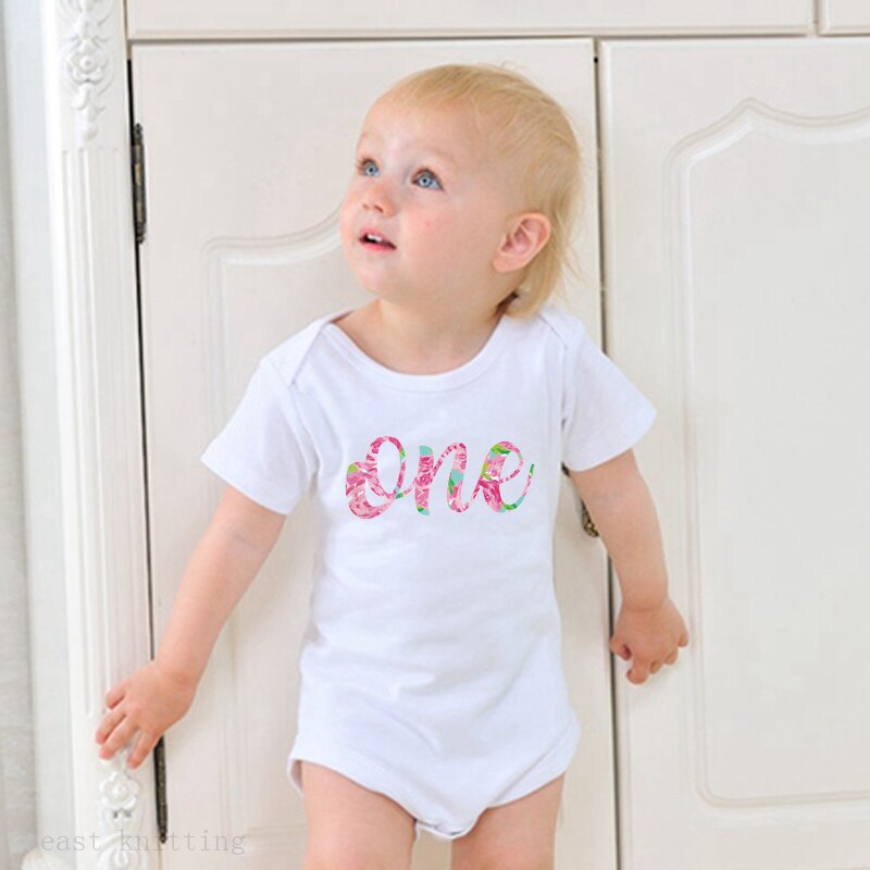 Dermspe kleinkind-Karosserie mädchen jungen bedruckter neugeborenen kurzarm-sommer-Gesamt babykleidung