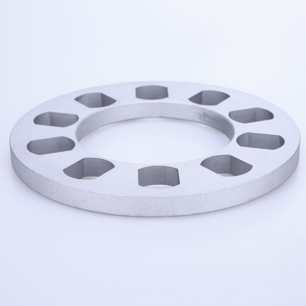 1Pc 5 agujero 12mm de aluminio Auto ET Junta espaciadora para rueda adaptador para 5X114 5X120 5X112 5X108 5X110 5X135 5X130 estilo de coche accesorio