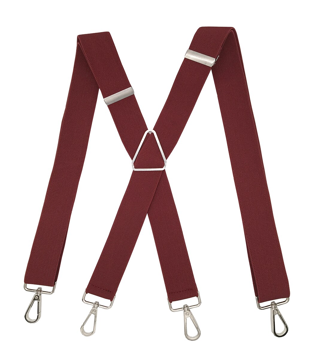 MENDENG Mens Suspenders Silver Swivel Hook Adjustable Heavy Duty Brace Boy Vintage Bronze Snap Hooks Braces Groomsmen