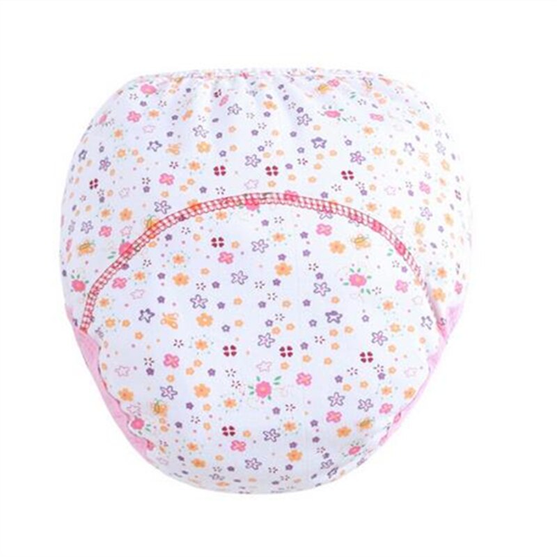 5Pc/lot Training Pants Soft Comfortable Cotton Baby NappyBaby Girls Learning Pants Infant Nappy Cloth Diapers 90 Suit 9-13kg