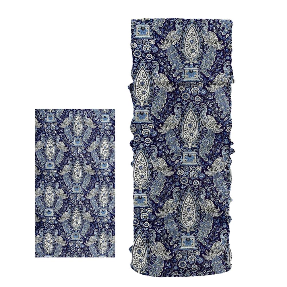 foulard anti-poussière Simple motif tête visage cou unisexe magique Tube écharpe multifonctionnel bandeau bandeau bracelet