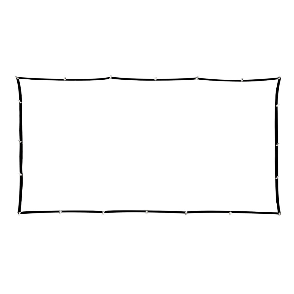 120-inch Projector Screen Anti-Crease Foldable Indoor Outdoor Projector Screen for Home Theater 16:9 HD Portable Projection