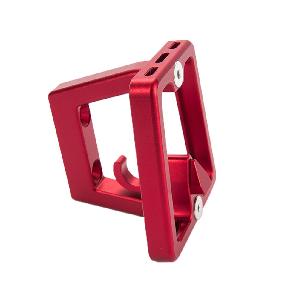 Aluminum Alloy Folding Bike Front Carrier Block Bag Bracket Holder for Brompton Bicycle Bag Cargo Rack Front Carrier Block: Red