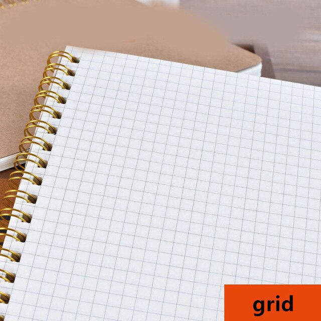 A4 A5 A6 B5 Journal Notebook Drawing Planner Agenda Book Time Management School Supplies: grid / B5