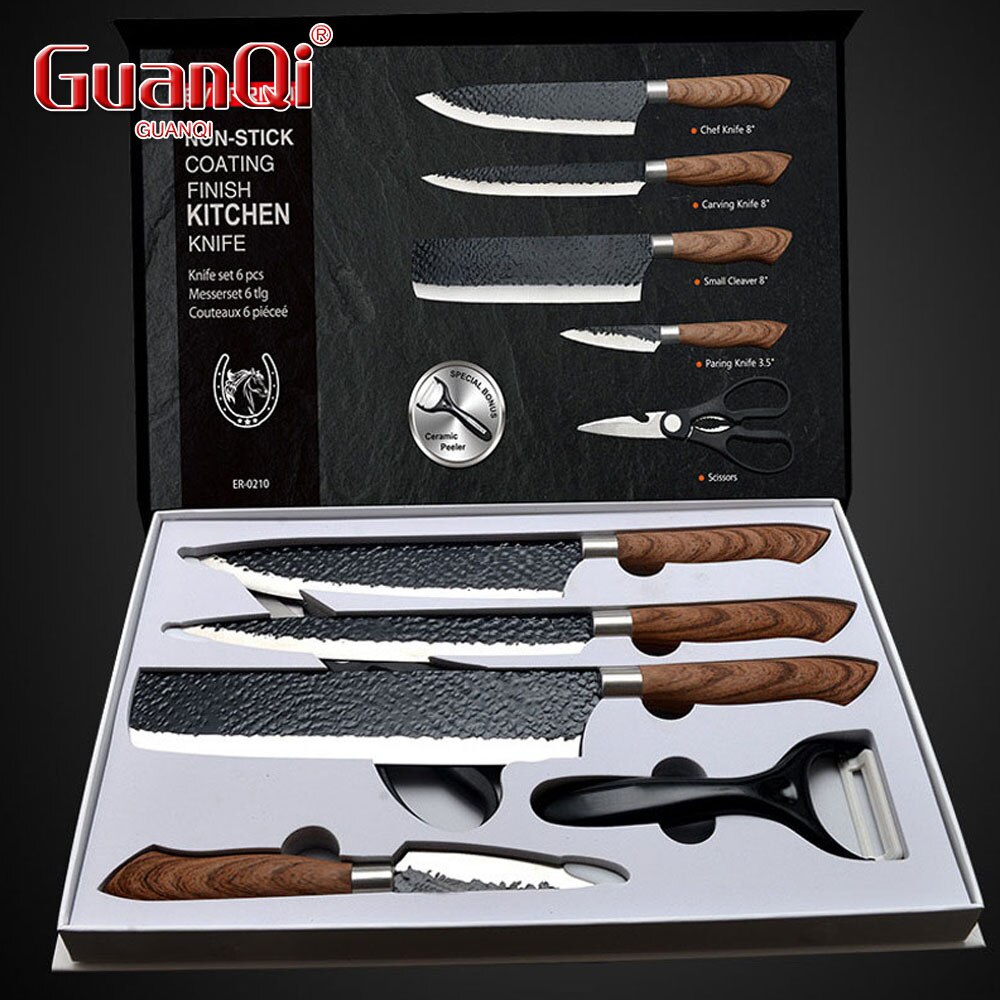 Küche Messer Set Cleaver Messer Utility Kochmesser Fleisch Cleaver Gemüse Schneiden Messer High Carbon Stahl Boning Messer