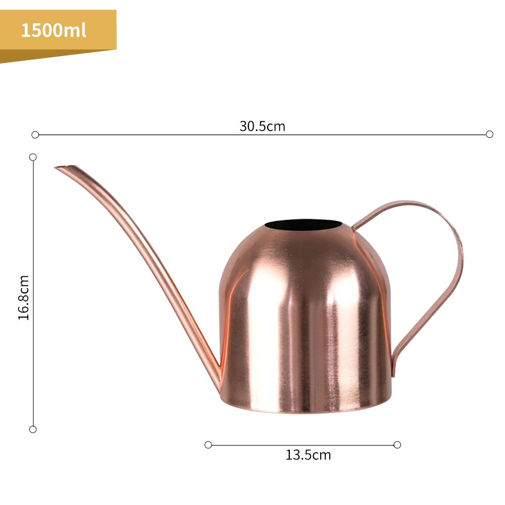 Konewka konewka ze stali nierdzewnej stalowe długie wylewka ogrodnictwo doniczkowe użyj uchwytu idealny robić podlewania rośliny kwiatowe prysznic akcesorium: A-L