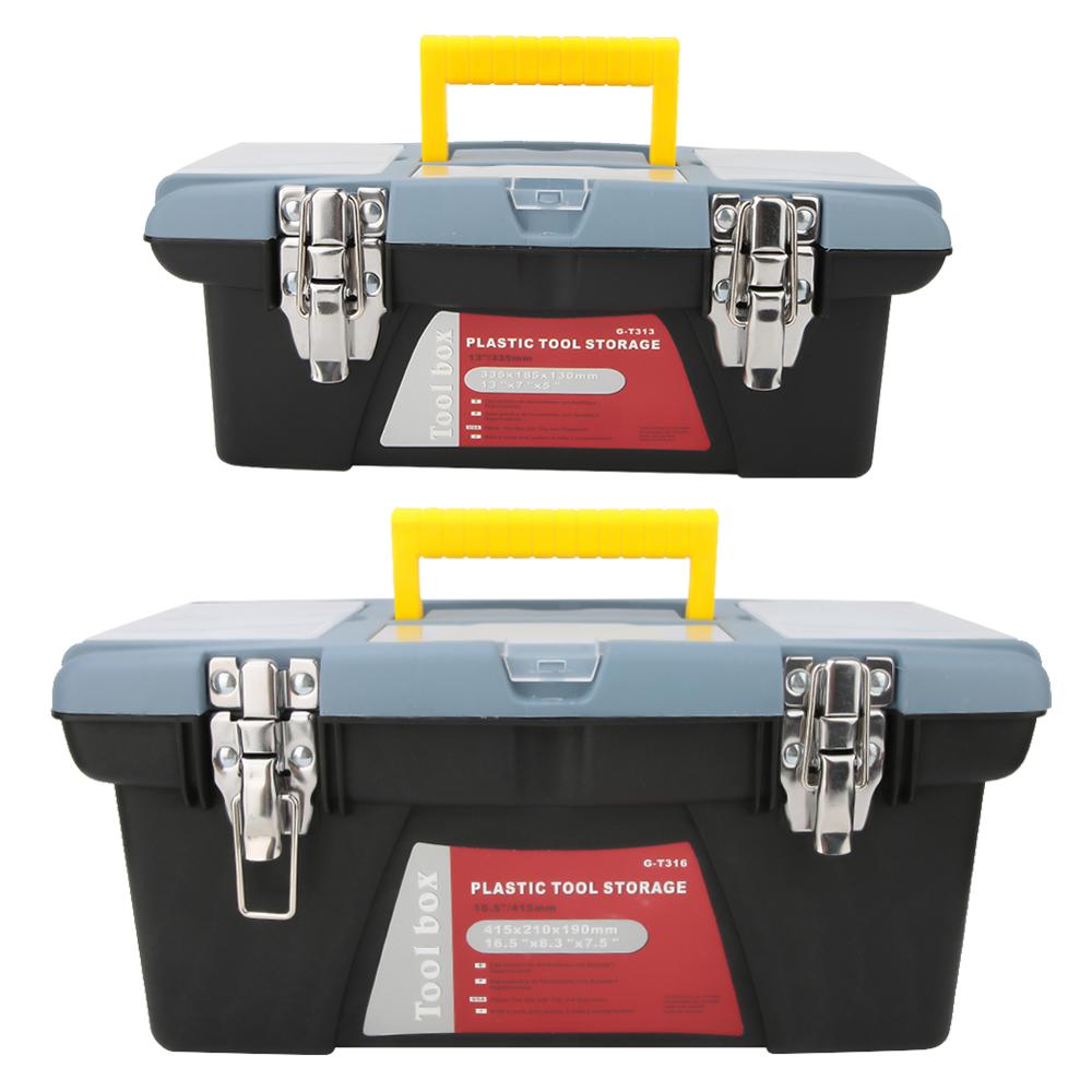 Draagbare Toolbox Met Handvat Hardware Storage Case Reparatie Tool Container Reparatie Tool Box