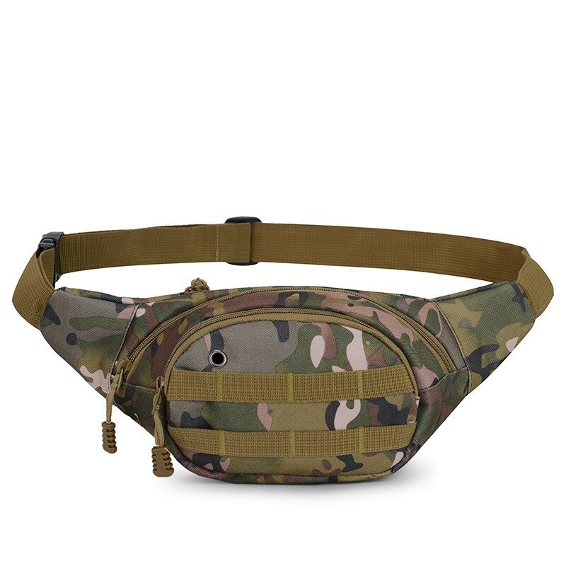 Löpande midjepåse bälte sport bälte mobiltelefon män kvinnor med dold påse gym väskor löpbälte midjepaket: 125 grön camo