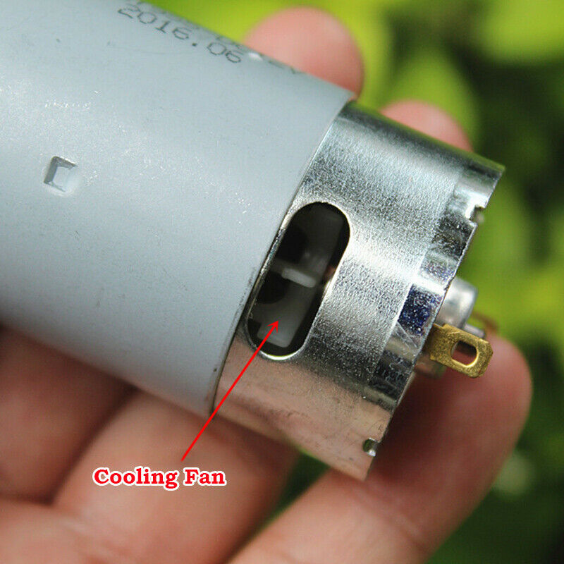 RS-550 Motor DC 6V 9V 12V 22000RPM High Speed Large Torque Electric Drill Garden Tools Toy Motor